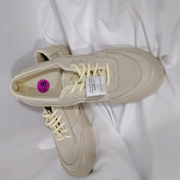 Sperry Shoes - NWT Sperry Soletide Premium Montana Ivory size 8.5 lace up Boat sneakers